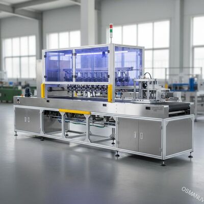 Máy phun sơn UV tự động làm trắng với hệ thống băng tải Chiều dài 1800mm