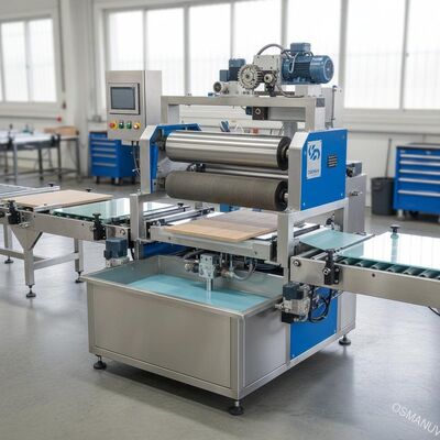Máy sơn hai cuộn tùy chỉnh cho các nền khác nhau - thủy tinh, kim loại, bảng tổng hợp