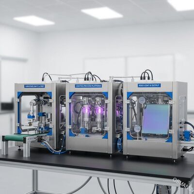 Hệ thống phủ màng AR dạng mô-đun cho Nghiên cứu & Phát triển (R&D) và Sản xuất Thử nghiệm PV - Nền tảng quy trình phủ có thể tùy chỉnh
