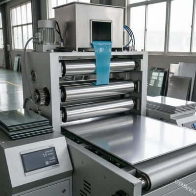 Máy tráng phủ hai trục chính xác tốc độ cao để tráng phủ đồng đều trên tấm lớn, tấm kim loại & kính