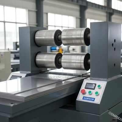 ISO9001 Thiết bị sơn con lăn 5KW với tấm thép 1,5mm