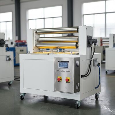 Máy cuộn nóng chảy đôi màu trắng AC 110v Trắng 920mm Chiều rộng hiệu quả