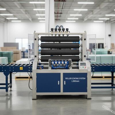 Thiết bị sơn lăn L300mm 20m / phút cho bảng magiê thủy tinh
