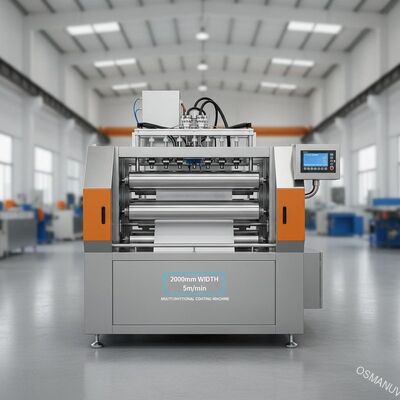 Chiều rộng 2000mm Máy sơn đa chức năng 5m / phút 3 con lăn