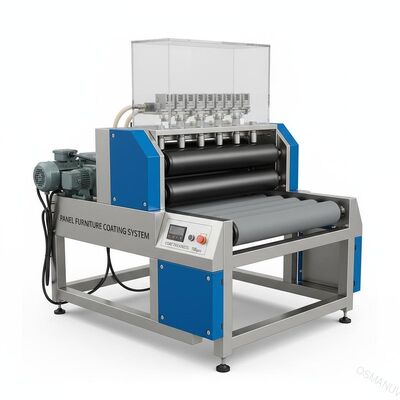 AC 110v 100mm Thiết bị phủ con lăn dày cho nội thất bảng điều khiển