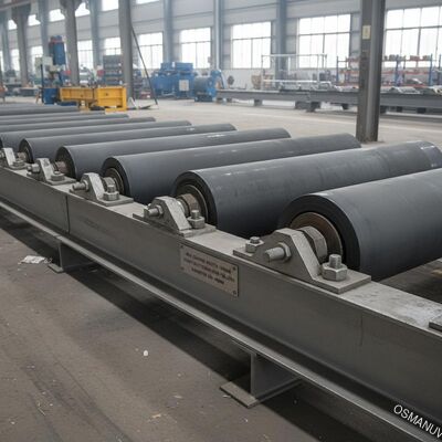 Độ rộng lớp phủ tối đa 1000mm Máy lăn vận chuyển hạng nặng có đường kính 200-400mm