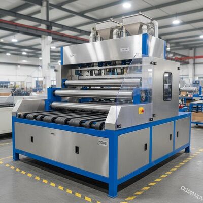 Máy phủ ba cuộn kim loại nhựa chiều rộng ISO9001 1320mm