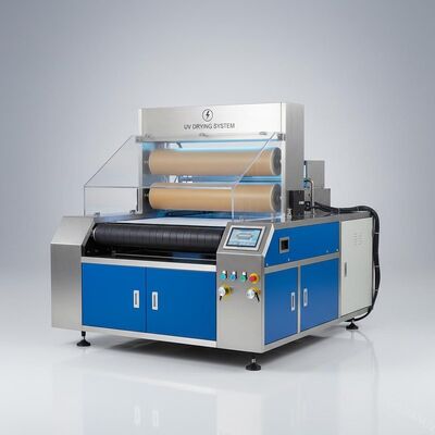 Máy phủ UV con lăn silicone 10KW để in kỹ thuật số