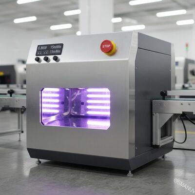 6.8KW 15m / phút Máy dừng công tắc phản xạ UV / Hệ thống xử lý Led Uv