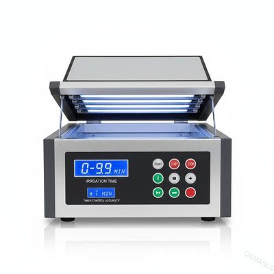 0-99min Thời gian bức xạ Thiết bị phơi nhiễm tia UV với độ chính xác điều khiển đồng hồ ±1min