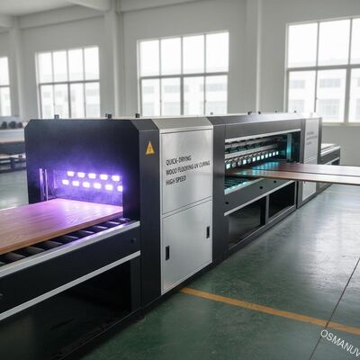 Thiết bị xử lý UV sàn gỗ nhanh - khô với tốc độ cao