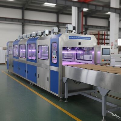 Thiết bị đóng rắn bằng tia cực tím Calcium Silicate Board 3 - 10m / phút