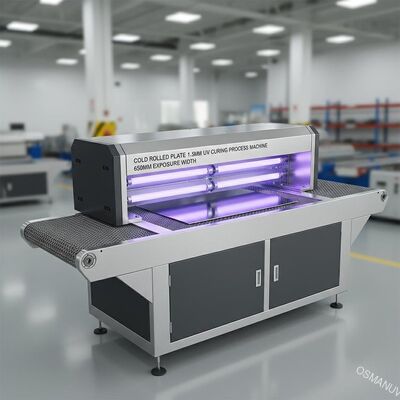 Máy cán nguội 1.5mm Uv Quy trình xử lý Chiều rộng tiếp xúc 650mm
