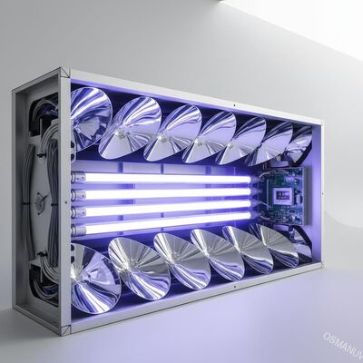 Máy đóng rắn 11,5KW Uv dày 1,5mm bên trong ống kính phản xạ