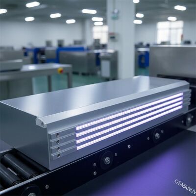 W650mm 1.5mm Hệ thống xử lý LED Uv cán nguội để in
