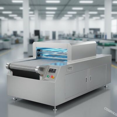 Máy sấy Uv Led ISO9001 với băng tải thép không gỉ SUS304