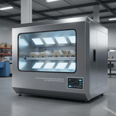 Máy làm khô vi sóng chính xác cho bột đúc. Kết thúc chất lượng cao và làm khô đồng đều.