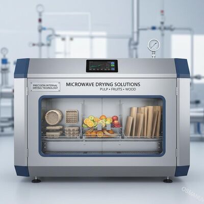 Các giải pháp sấy khô trong lò vi sóng tùy chỉnh: Sấy khô bên trong chính xác cho đúc bột, trái cây và tấm gỗ