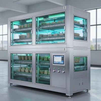 Máy sấy vi sóng công nghiệp được kiểm soát chính xác cho các sản phẩm đúc bột - Chất lượng và tính đồng nhất cao hơn