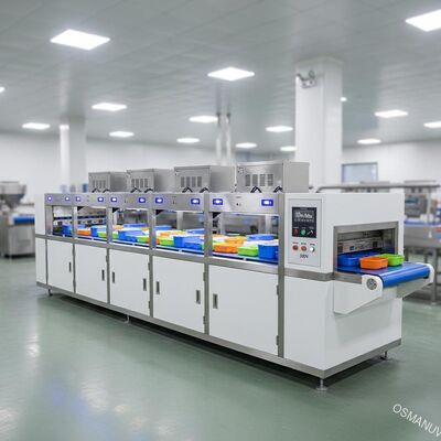Máy sấy microwave 10m/min 380V cho hộp ăn trưa