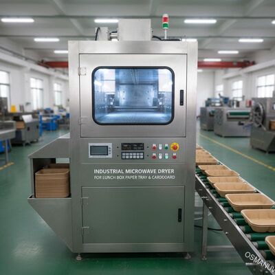 Máy sấy vi sóng công nghiệp cho hộp đồ ăn trưa Thẻ giấy