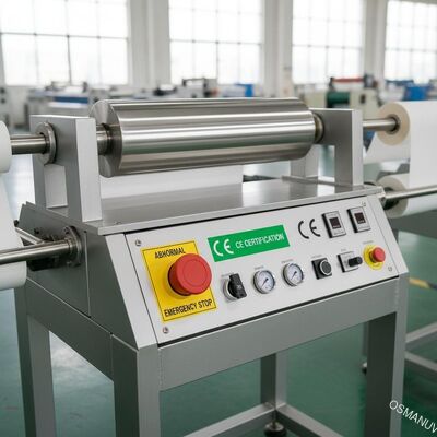 Máy chuyển nhiệt xoay với công tắc khẩn cấp bất thường và chứng nhận CE
