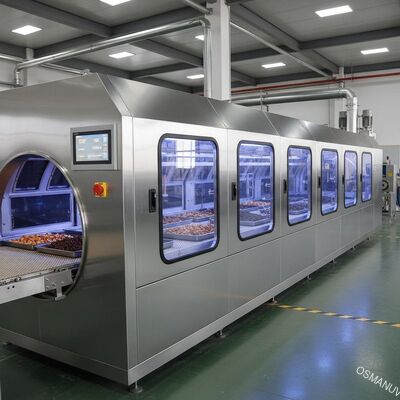 Công nghiệp 380V 10m/Min Thực phẩm Máy sấy vi sóng cho Box Board đất