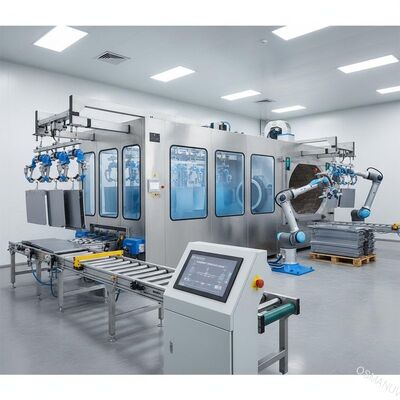Máy sơn phủ Phun sơn Dây chuyền sản xuất sơn tự động Nhà máy Hệ thống xếp dỡ tự động