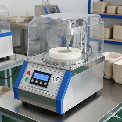 Địa điểm làm việc duy nhất Spin Coater Paper Pulp Molding For Food Packaging Chứng nhận CE