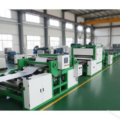 Màu xanh lá cây cỏ / màu trắng máy tính Dây chuyền sơn cuộn