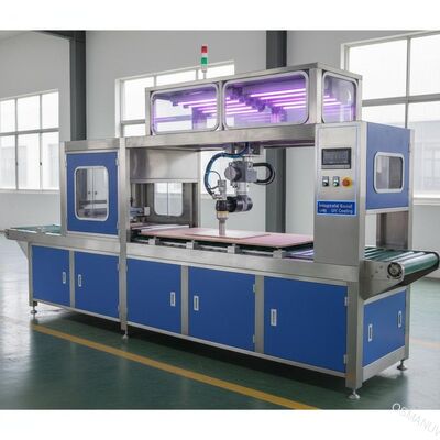 Máy sơn UV dòng bo mạch tích hợp Súng phun 1500mm 380VAC