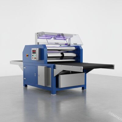 Máy phủ UV cuộn đôi chiều rộng 620mm 10KW cho sàn