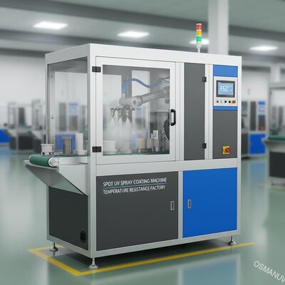 Máy sơn phủ tia UV tại chỗ Nhà máy điện trở nhiệt độ