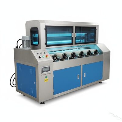 Máy sơn lăn Uv 10m / phút, Máy sơn và bảo dưỡng Uv 3KW