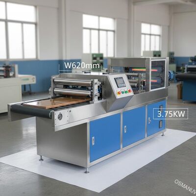 Thiết bị sơn lăn W620mm 3,75KW / Máy sơn Uv cho gỗ