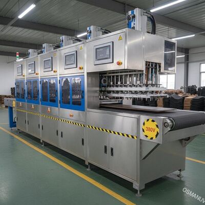 Chất liệu giày Thiết bị phủ rèm Truyền tải 380V Bốn giai đoạn
