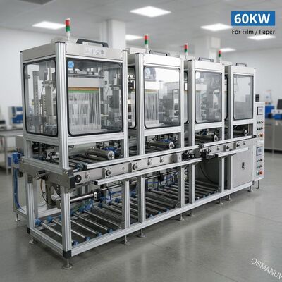 Máy phủ rèm bốn giai đoạn 60KW cho phim / giấy