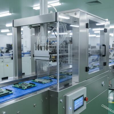 Máy phủ rèm khí nén cho ngành công nghiệp điện tử