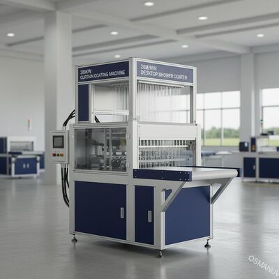 Máy phủ rèm 380kw, Máy phủ vòi hoa sen để bàn 20m / phút