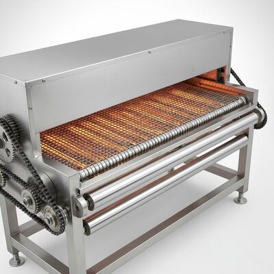 Máy sấy hồng ngoại 920mm Hệ thống truyền dẫn bằng thép không gỉ