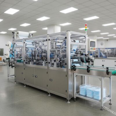 Máy làm mặt nạ phẫu thuật ISO9001 20KW / Dây chuyền sản xuất mặt nạ phẫu thuật