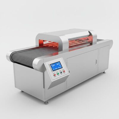 Máy sấy hồng ngoại Teflon Hệ thống băng tải Teflon Kiểm soát nhiệt độ