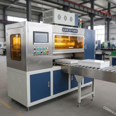 Điều khiển PLC Mitsubishi Máy sơn UV 4,5KW cho bảng canxi silicat