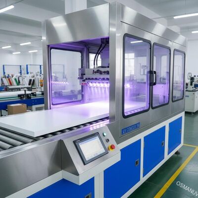Phun sơn Uv Coater cho bảng in kỹ thuật số Độ dày 150mm