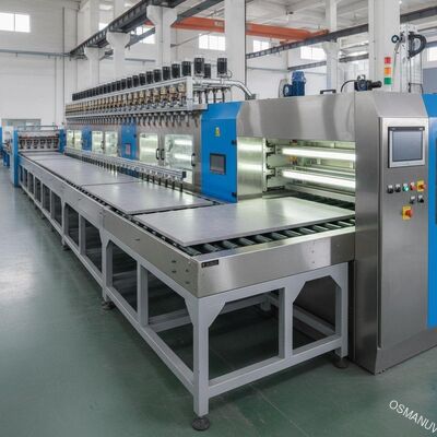 Máy phủ UV xoay 90 độ cho tấm xi măng