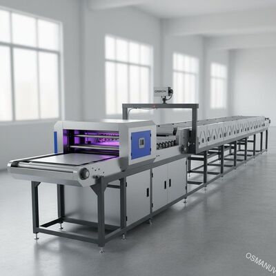 Máy phủ UV dòng khô gấp 30m với mắt điện OMRON