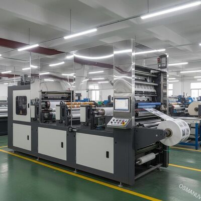 Máy in Varnish Spot Uv 200KW Giấy cuộn Varnish Bảng điều khiển gương 304ss