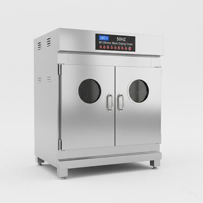 380V 50HZ Lò nướng nhiệt độ không đổi hai cửa, Lò sấy thổi W1300Mm