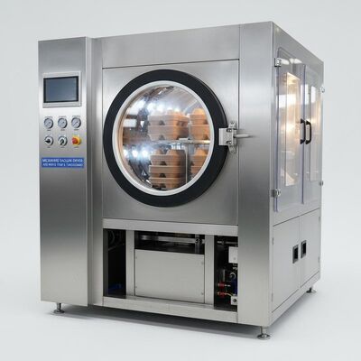 Máy sấy chân không lò vi sóng công nghiệp cho hộp ăn trưa Khay giấy Bảng thẻ