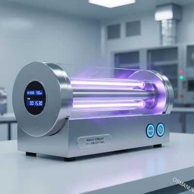 Máy chiếu tia UV bằng ống thép không gỉ cho nguồn cung cấp y tế